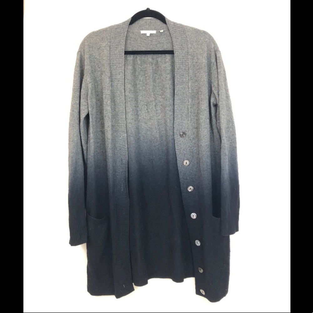 Vince Ombré Wool Blend Cardigan